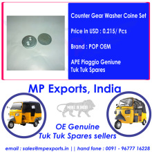 APE Piaggio Tuk Tuk Pièces de rechange Counter Gear Gasher Coin Set